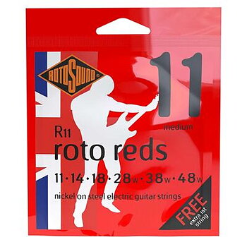 Rotosound R11 Roto Reds - Medium Elgitarr 11-48