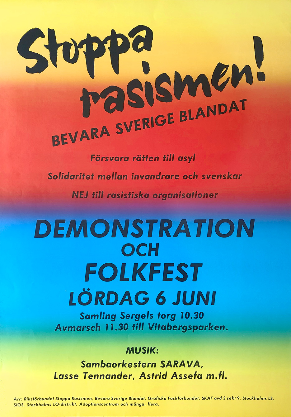 STOPPA RASISMEN! 
