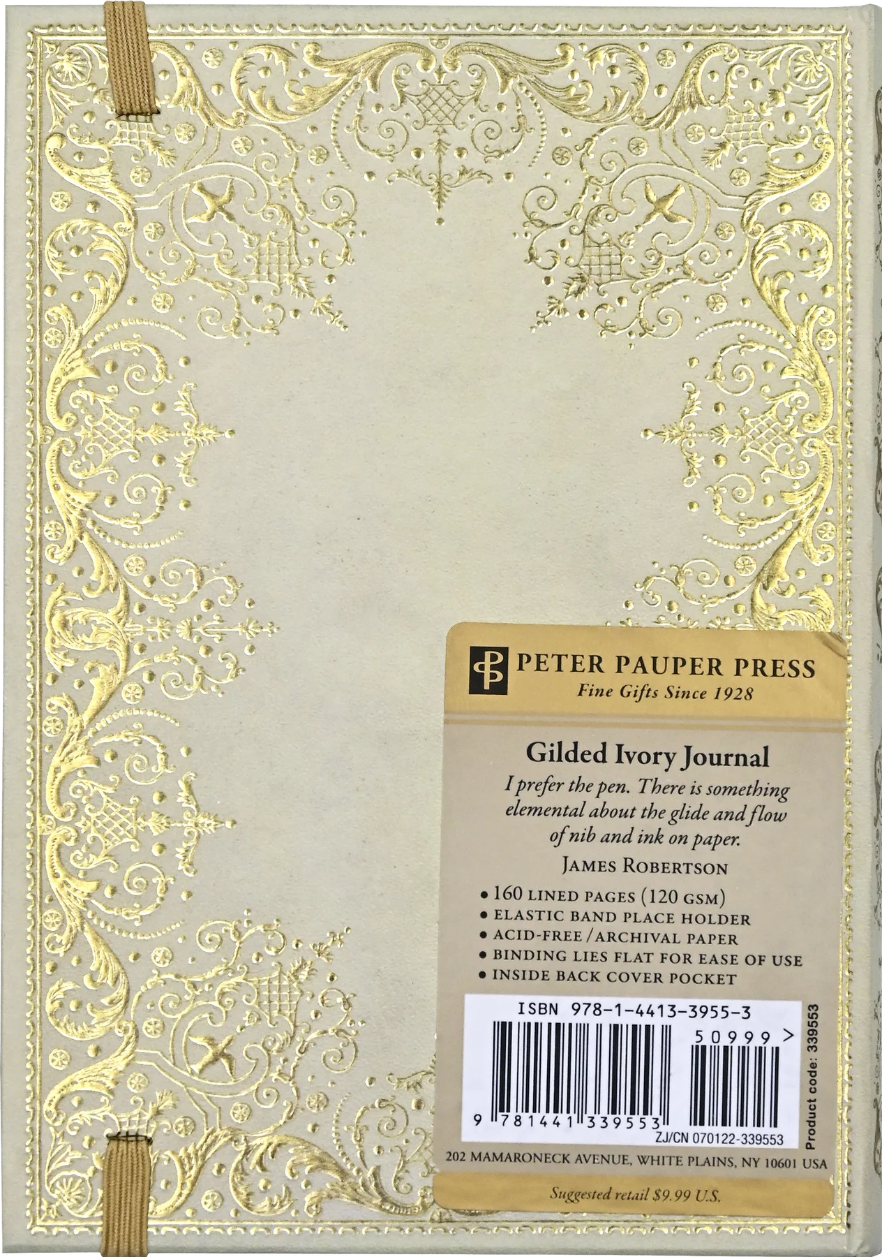 Gilded Ivory, Small Journal - 4