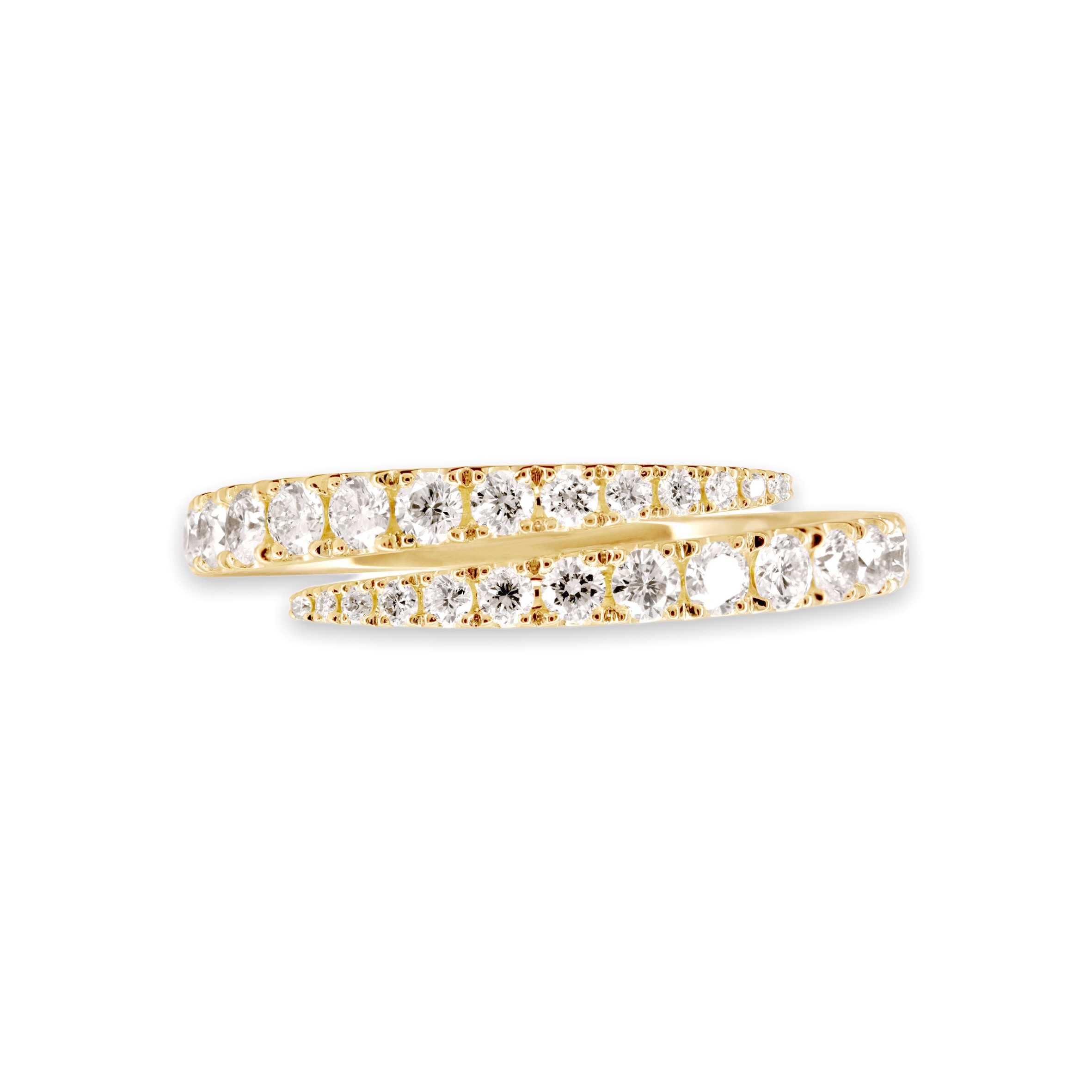 DIAMOND OVERLAP RING