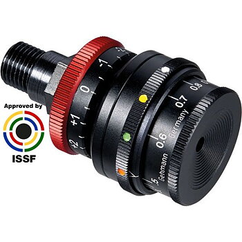 Diopter 0.0x combined with 6-colour filter with rearsight iris