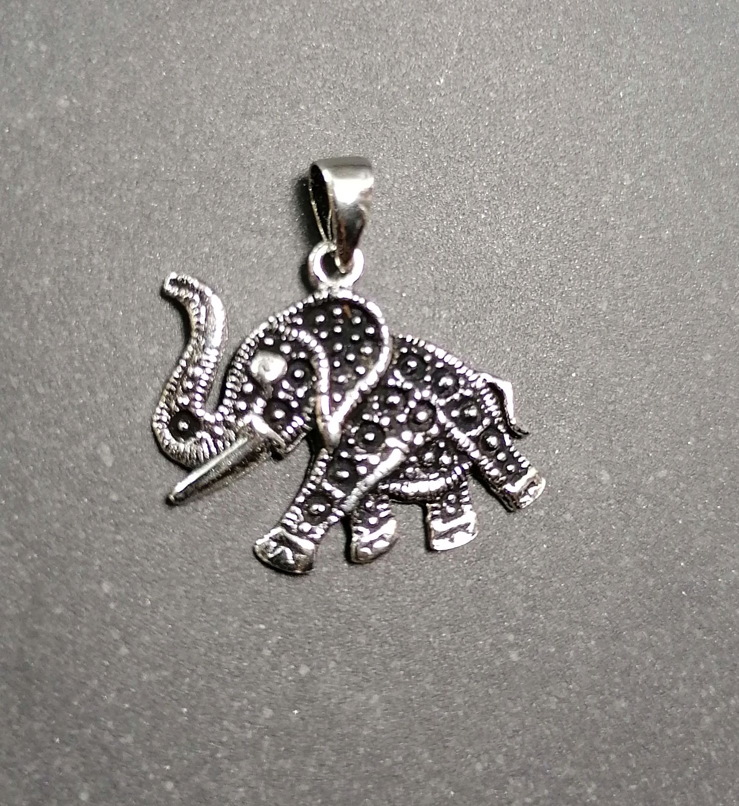 Elefant Hänge i Sterling silver 