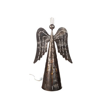 Lampa Ängel i hamrad plåt, 52 cm – Different Design