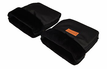 Handmuffar Castle XXL - Svart