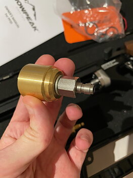 Adapter DIN 300 kontakt till foster hane