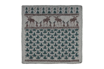 Skogen, sittunderlag 43 x 43cm från Öjbro Vantfabrik