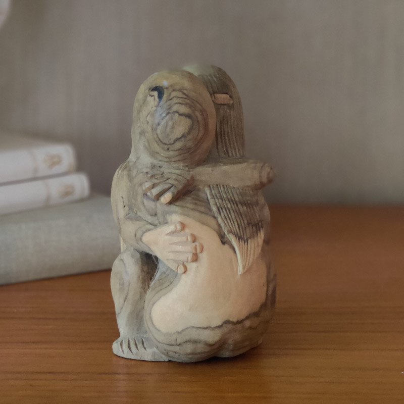 Figur Kärlek i trä - 3
