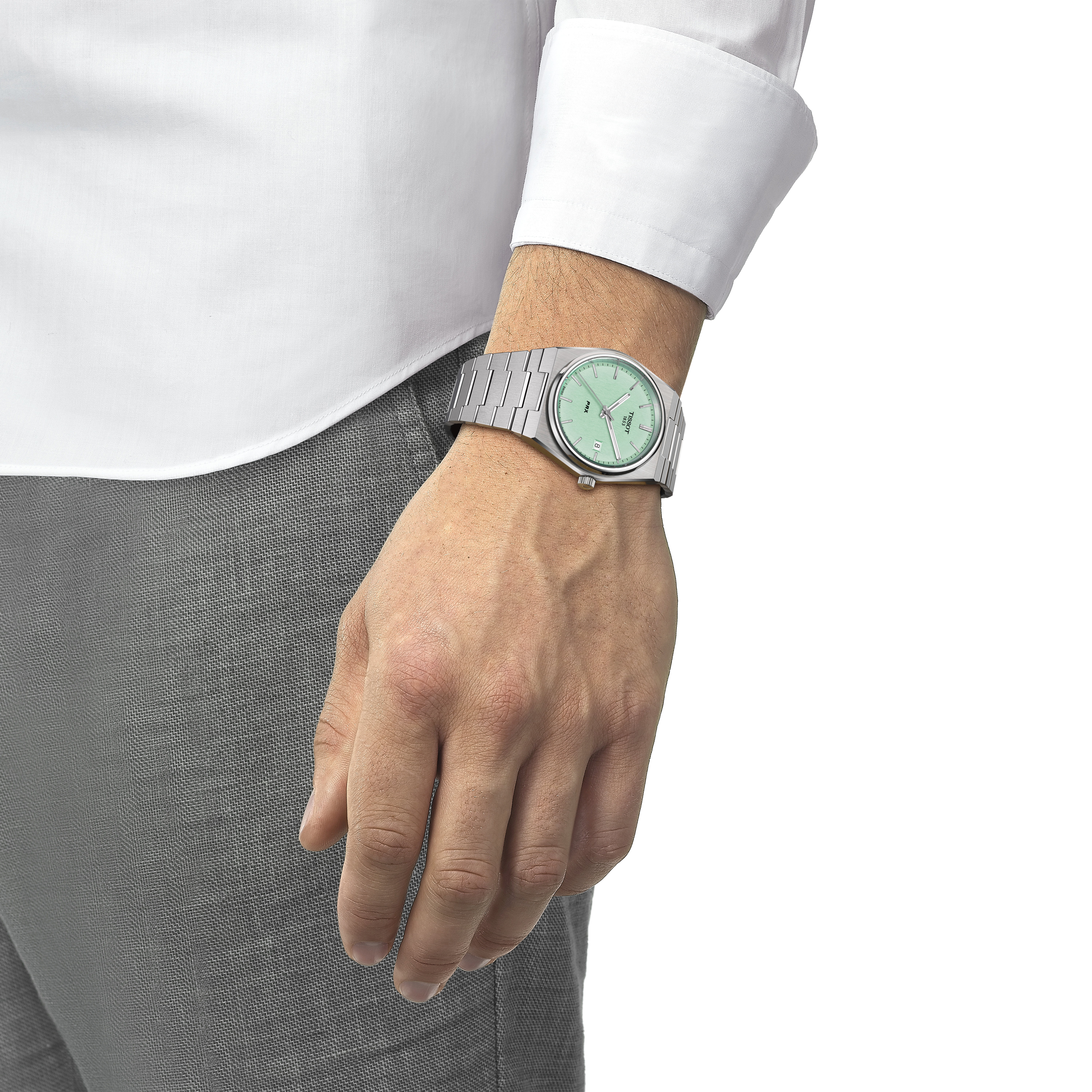 T137.410.11.091.01 Tissot PRX 40 Mintgrön