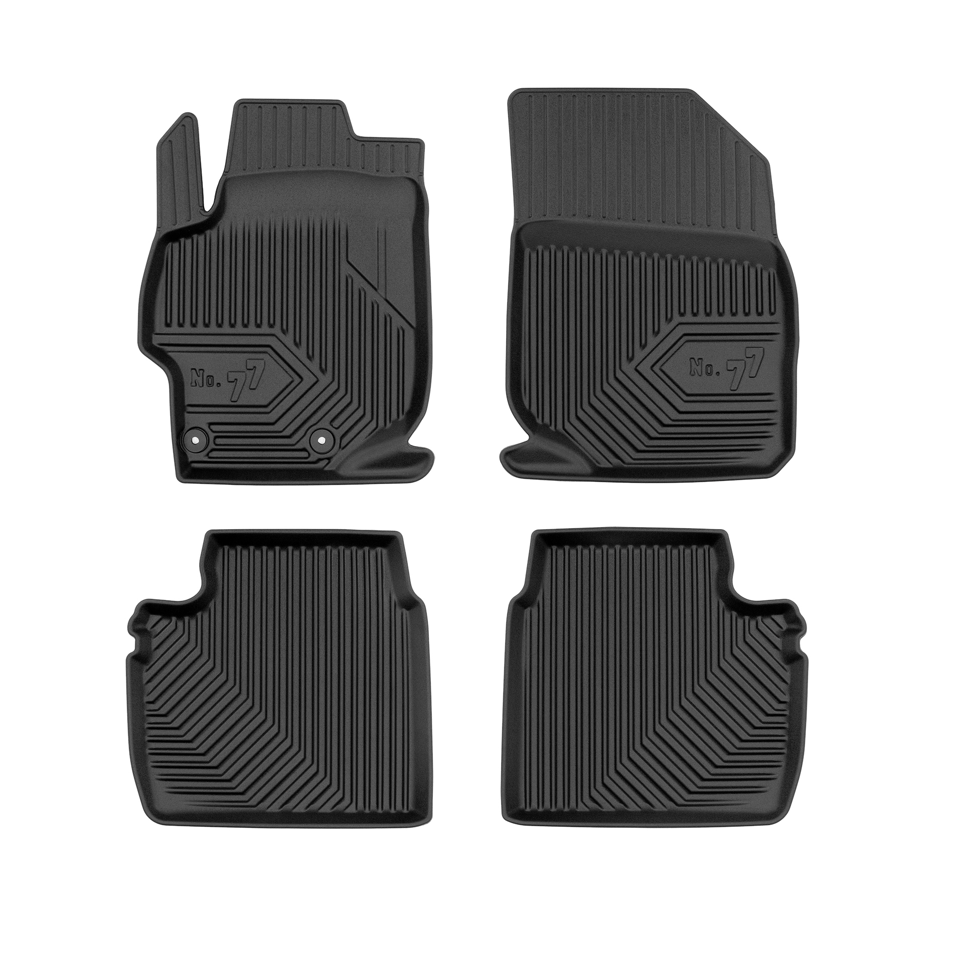 Djupa gummimattor Peugeot 301 Sedan, 2012 -