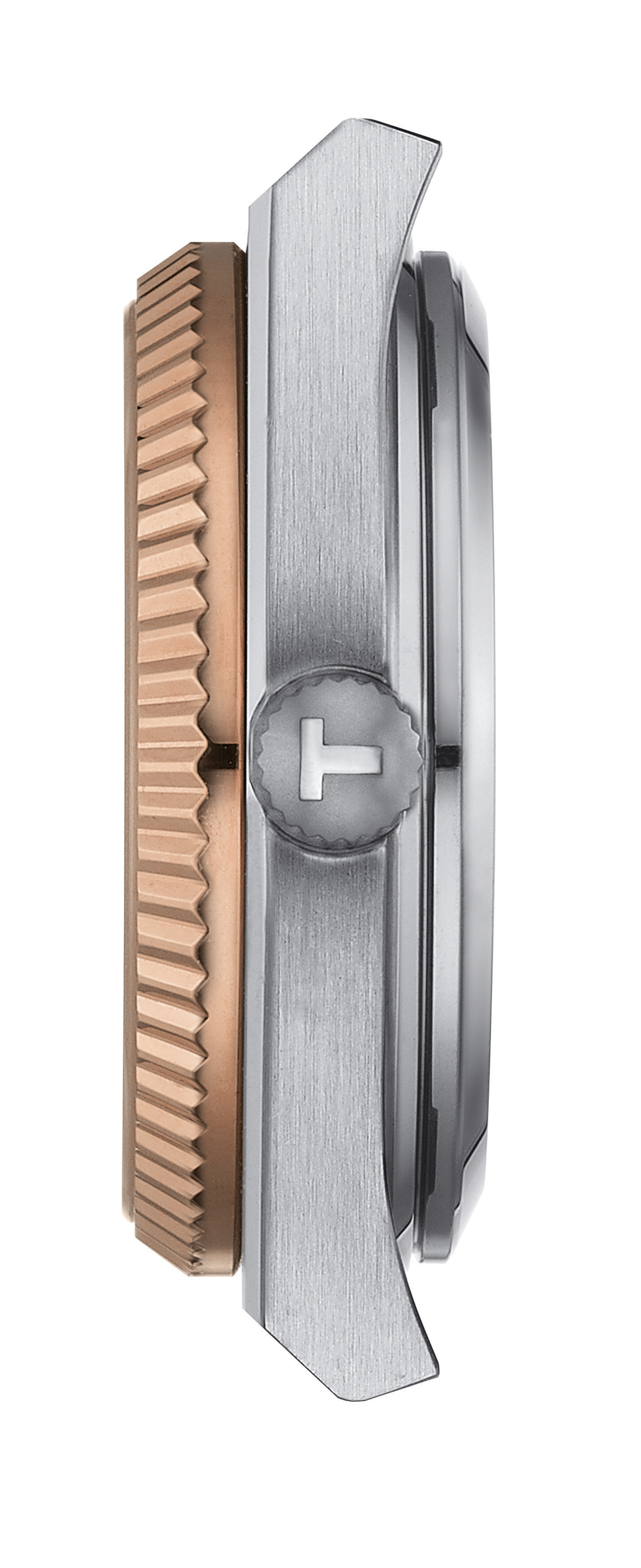 T931.207.41.336.00 Tissot PRX 35 Powermatic 80 grå 18 K roséguld och stål