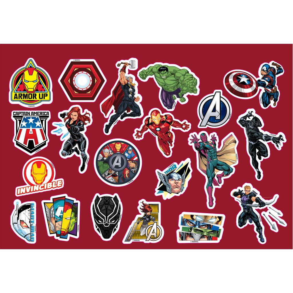Avengers Marvel Målarbok med Klistermärken Iron Man - 2
