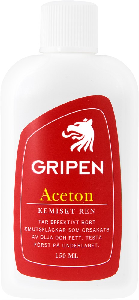 Gripen Aceton kemiskt ren 150ml