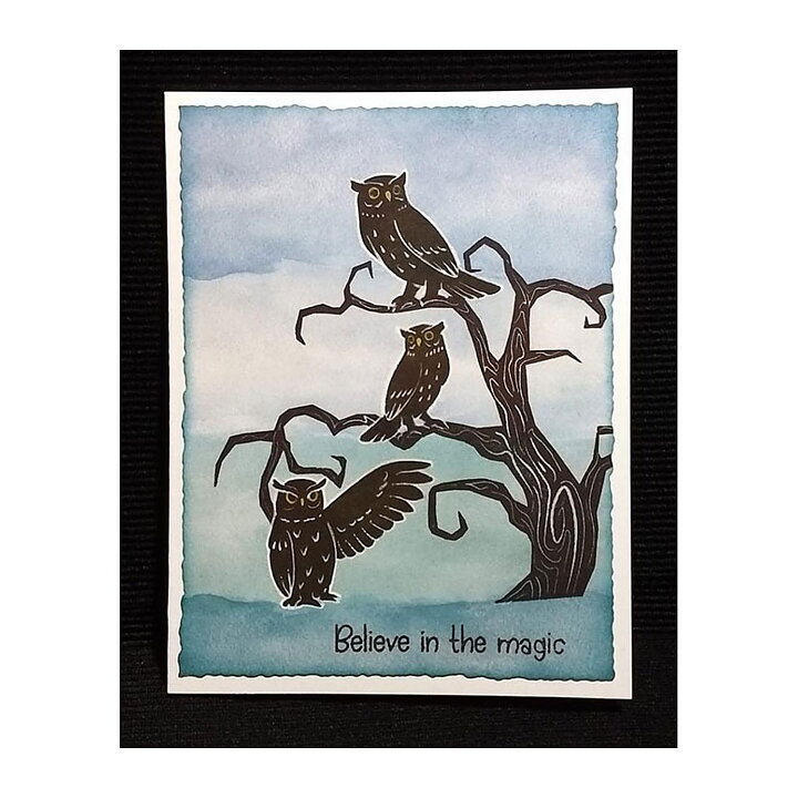 Fairy Hugs Clear Stamps - Mini Owls