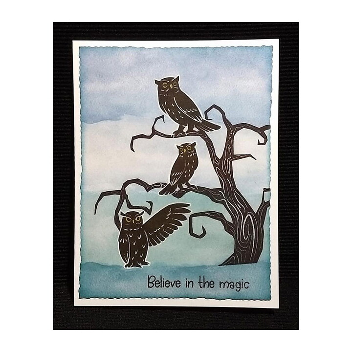 Fairy Hugs Clear Stamps - Mini Owls