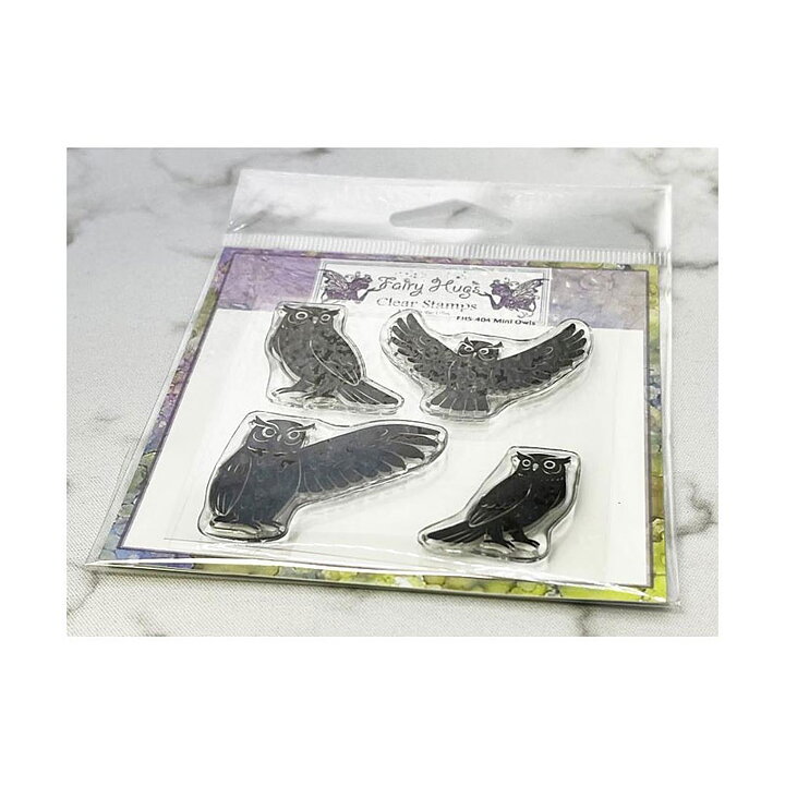 Fairy Hugs Clear Stamps - Mini Owls
