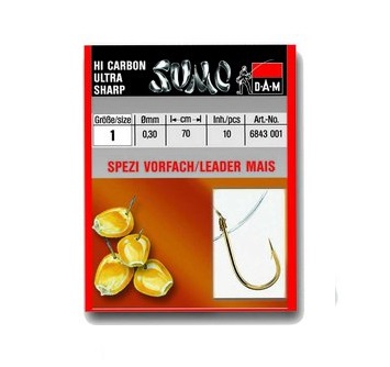 DAM Spezi Hooks To Nylon 10-pack - 2