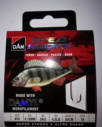 DAM Spezi Hooks To Nylon 10-pack - 4
