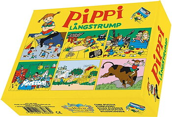 Pippi Långstrump Kub -pussel