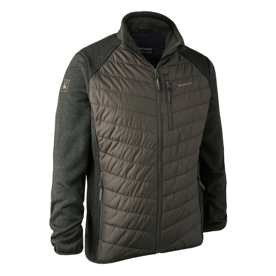 Deerhunter Moor Padded Jacket with knit Timber
