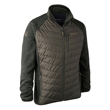 Deerhunter Moor Padded Jacket with knit Timber