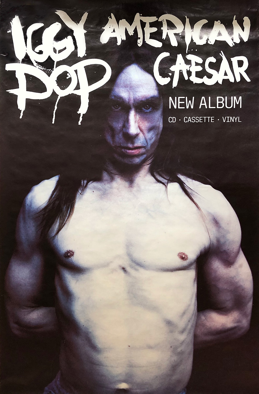 vintageaffischer - IGGY POP – AMERICAN CAESAR