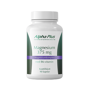 Magnesium 375 mg 90 kap, Alpha Plus