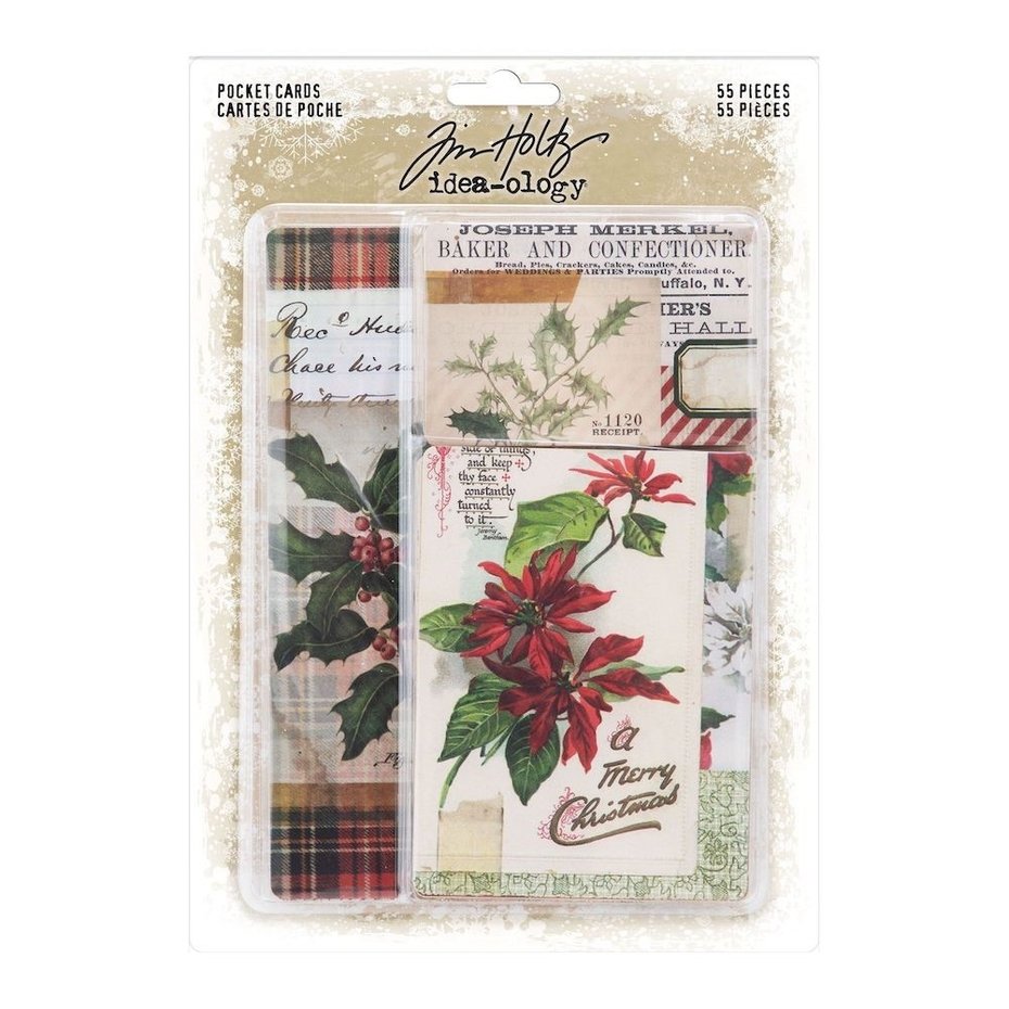 Pocket Cards, 55st, Tim Holtz idea-ology,