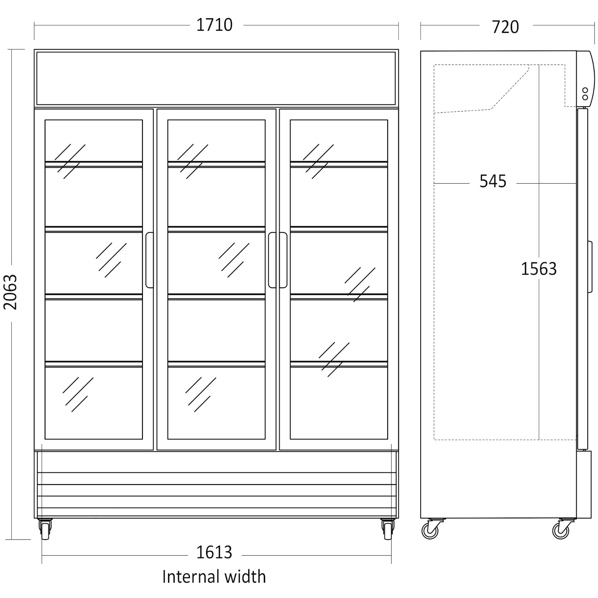 Displaykyl SD 1502 BHE, 1383 liter - 5