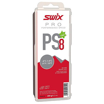 Swix Valla - PS8 Red, -4°C/4°C 180g