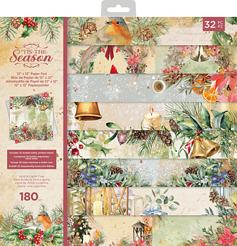 Tis the Season, 12x12" block, Crafter's Companion