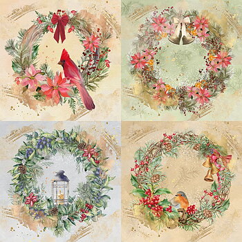 Tis the Season, 12x12" block, Crafter's Companion