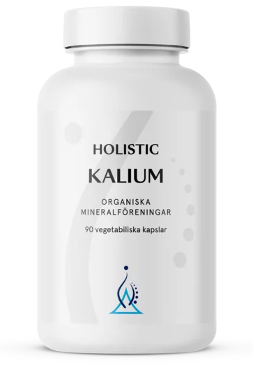 Kalium 250 mg, 90 kapslar 