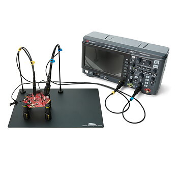 PCBite kit with 2x SQ200 200 MHz handsfree oscilloscope probes