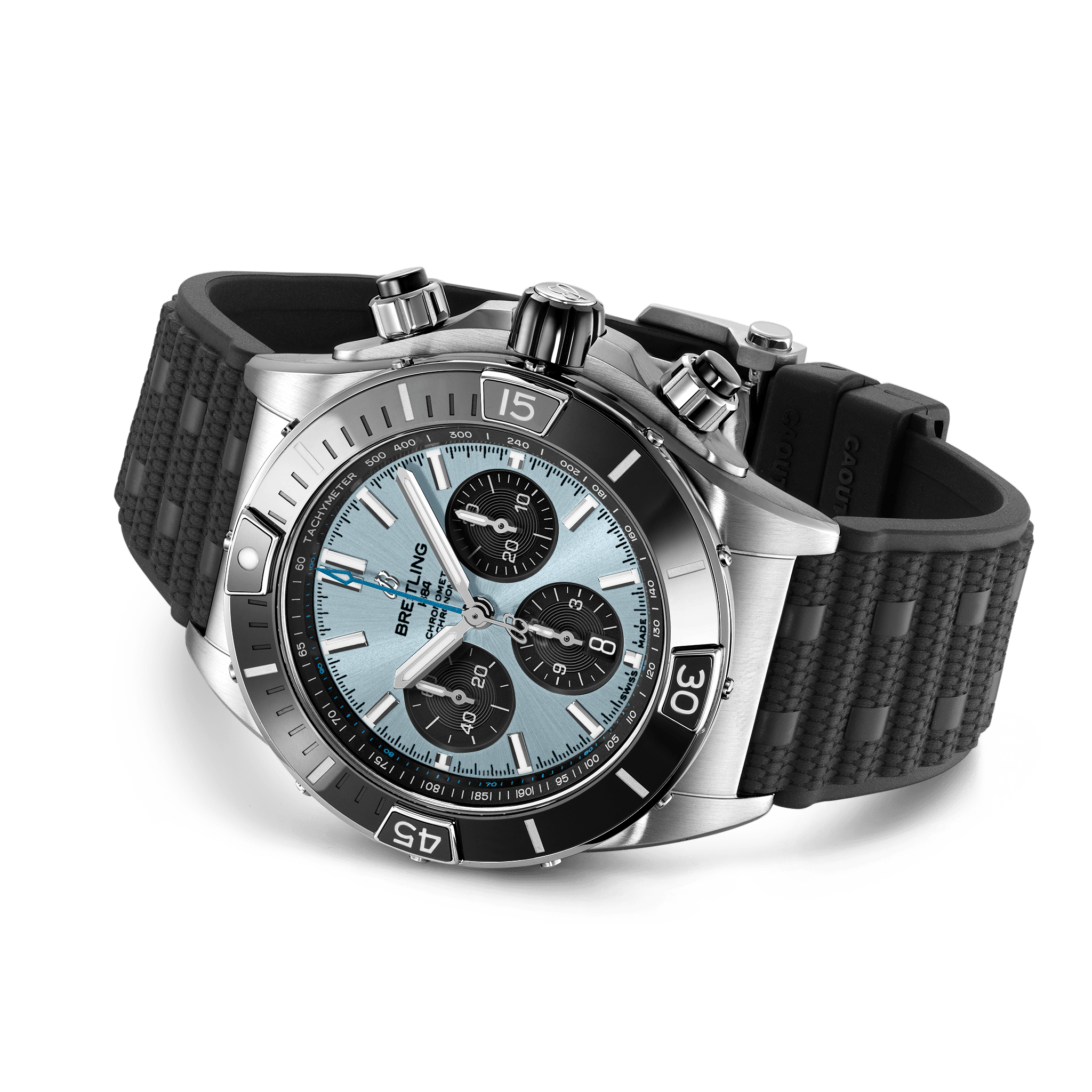 PB0136251C1S1 Breitling Super Chronomat B01 44 isblå  sida