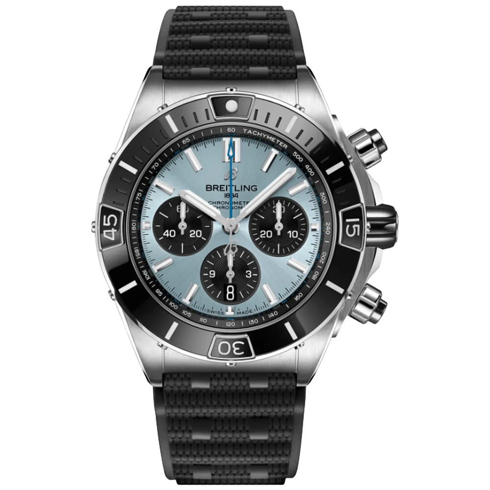 PB0136251C1S1 Breitling Super Chronomat B01 44 isblå 