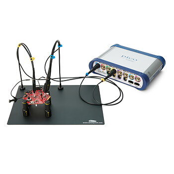 PCBite kit with 2x SQ500 500 MHz handsfree oscilloscope probes