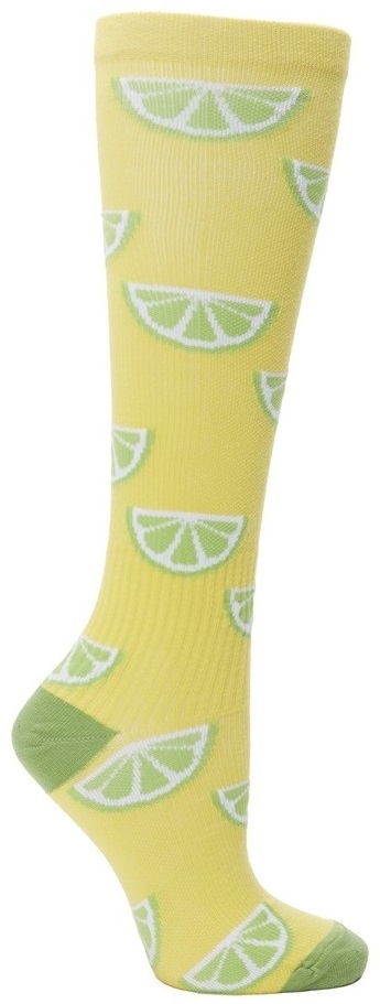 Stödstrumpor Lime