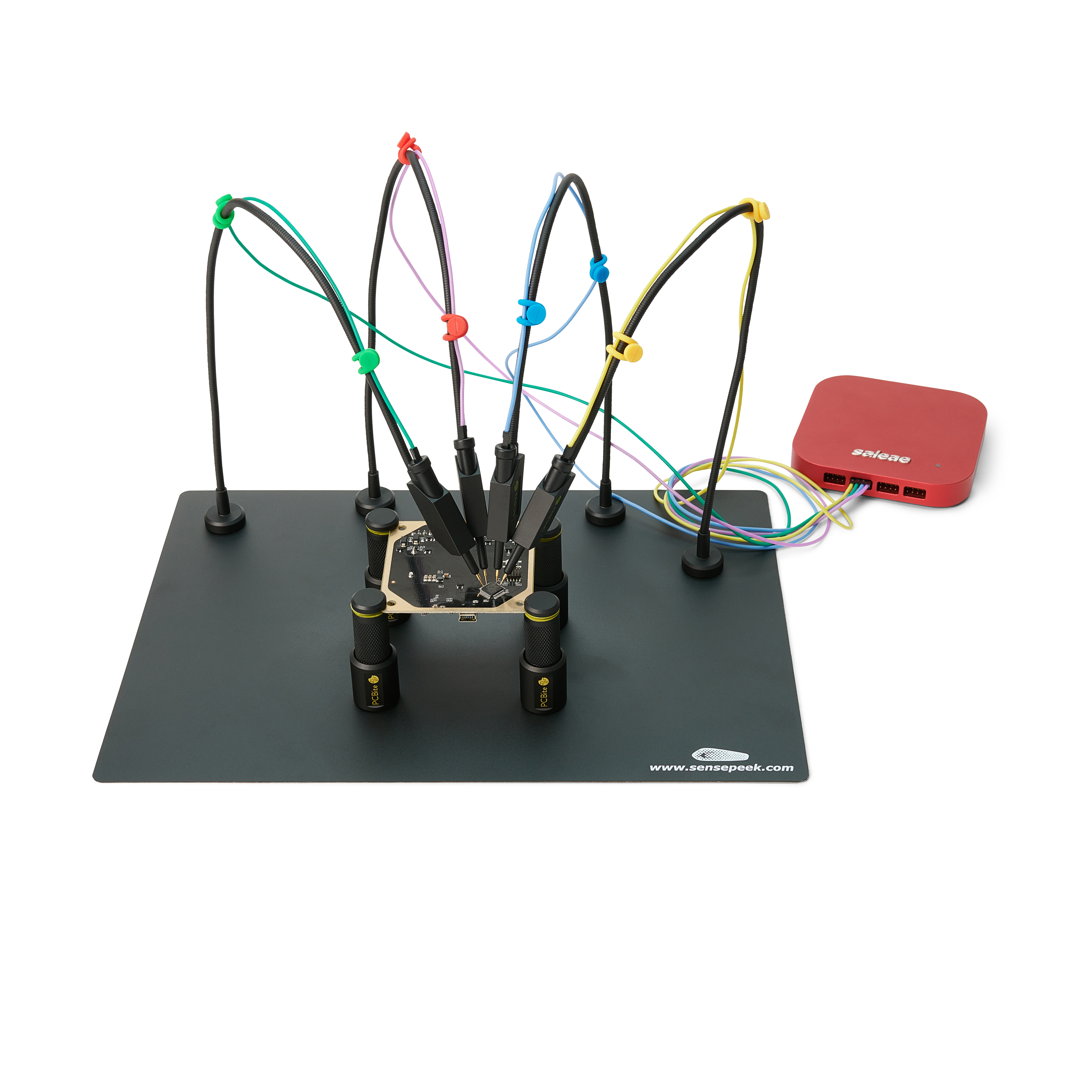 PCBite kit with 2x SQ200 200 MHz and 4x SQ10 handsfree probes - 6