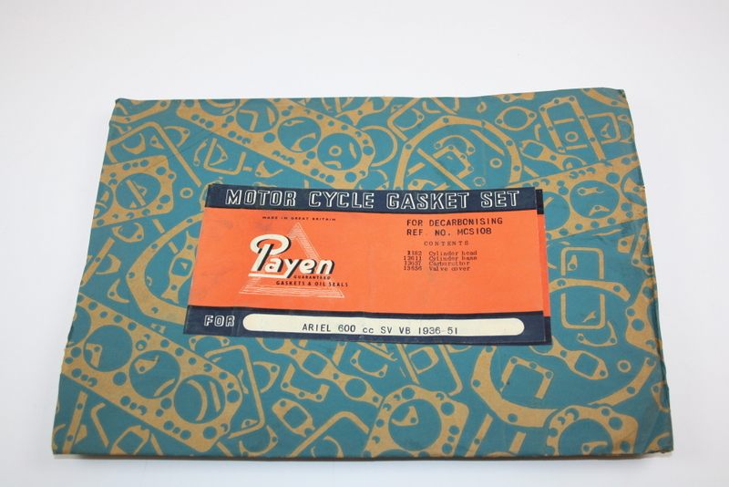 Dichtungssatz Ariel 600cc SV, VB 1936-51 NOS - 2