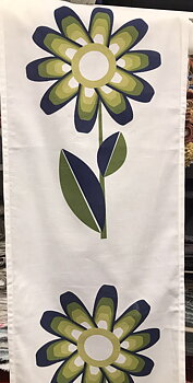 Blommig Panelgardin