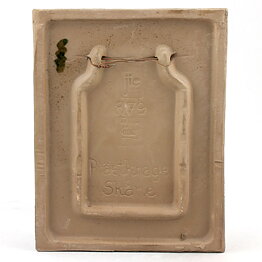 Aimo Nietosvuori (Landskapsblommor 1974) Rectangular Wall Plaque with Ox-eye Daisy Motif 17 cm #879  [Sample Images]