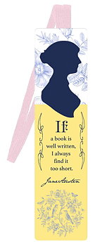 Libri_x : Jane Austen - Bokmärke med resårband