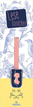 Libri_x : Jane Austen - Bokmärke med sidenband och metallklämma 