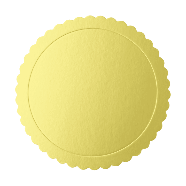 Serveringsbricka för Muffins 20cm Guld
