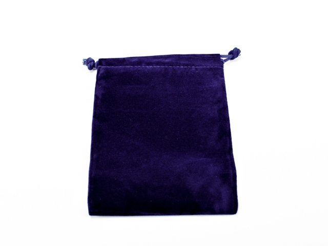 Chessex: Dice Bag Suedecloth (S) Royal Blue 4" x 5 1/2"