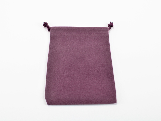Chessex: Dice Bag Suedecloth (S) Purple 4" x 5 1/2"