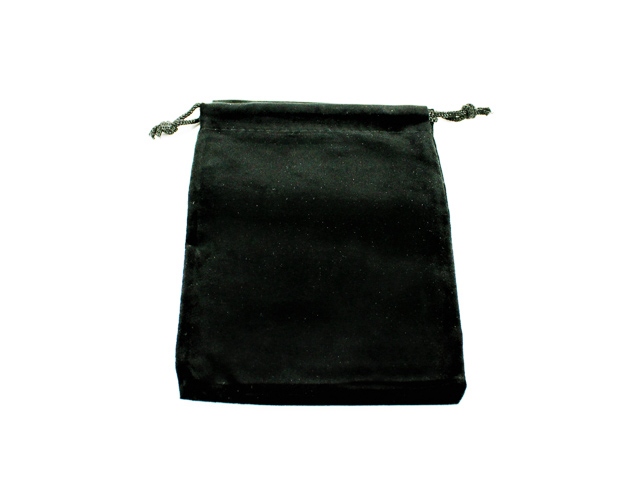 Chessex: Dice Bag Suedecloth (S) Black 4" x 5 1/2"