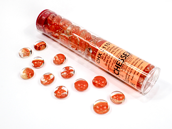 Chessex: Catseye Orange Glass Stones