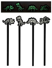 Dinosaurie penna Glow in the dark 1 st