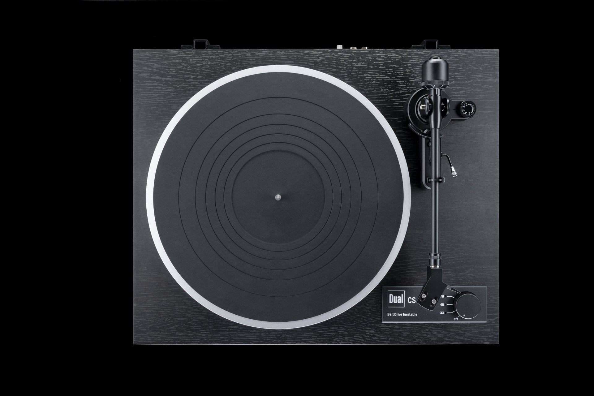 Dual CS-418 manuell remdriven skivspelare med  33, 45 & 78 varv - 3